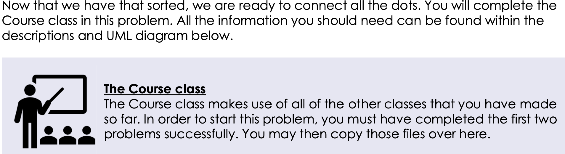 Here is the Student class: public class Student{ private int studentID;