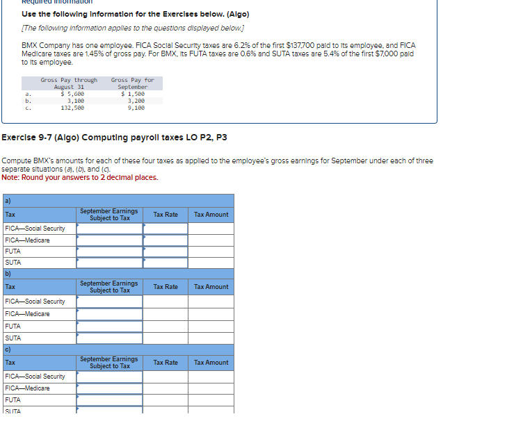  Computing Payroll Taxes 