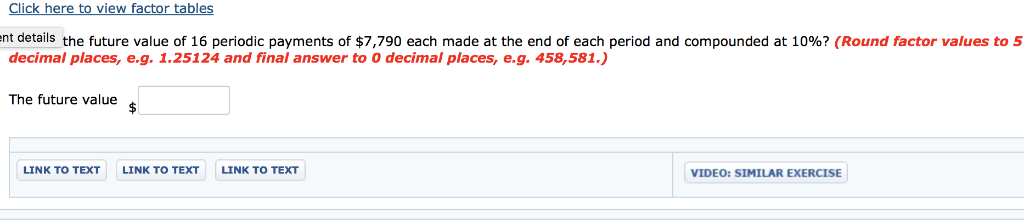 Click here to view factor tables nt details the future value