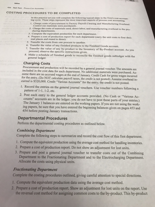 the project, you will make postings to the general ledger to record