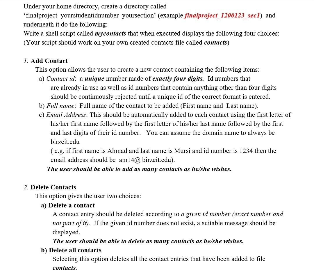  linux solve it ASAP solve it quickly to get you thumbs