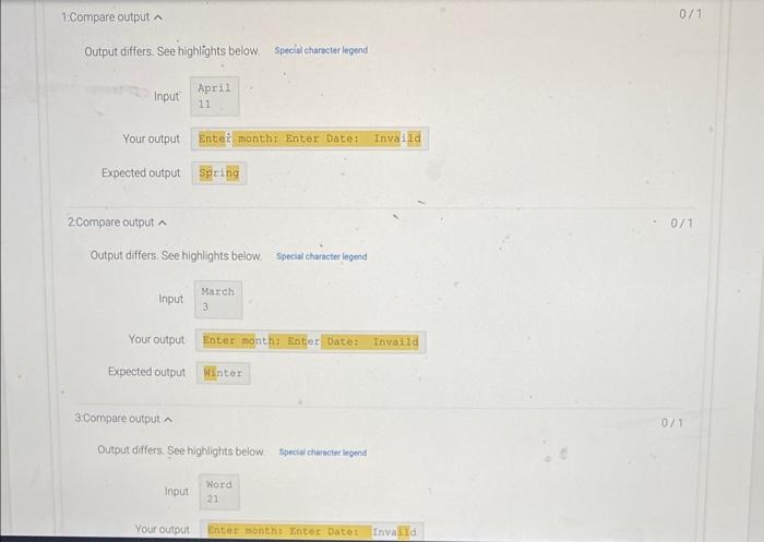output Enter month: Enter Tracebaok (most retcent call. last) : Fl1e "main,py",