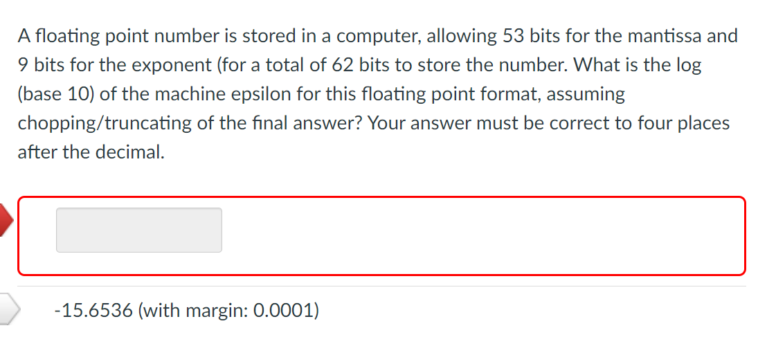 a total of 22 bits to store the number. What is the