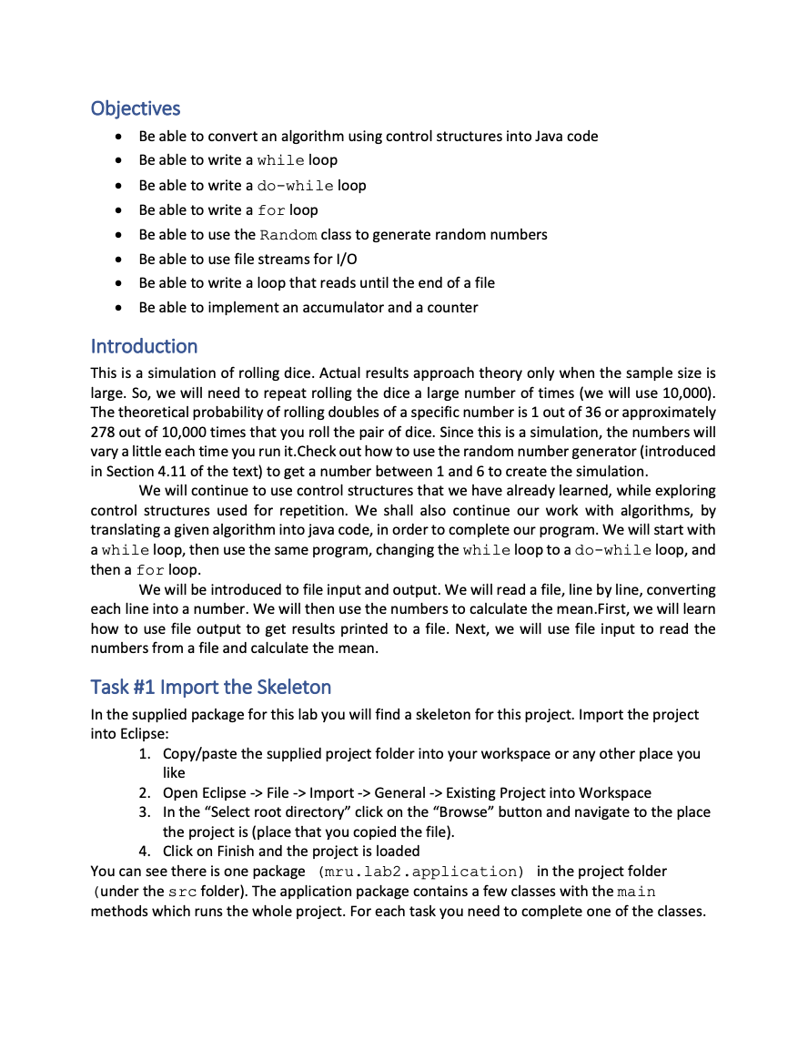  Objectives - Be able to convert an algorithm using control structures