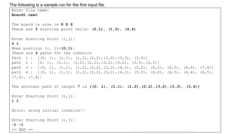 cell (represented by B) to a destination cell (represented by D) within