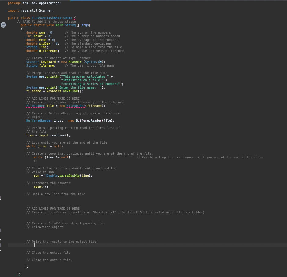 to generate random numbers - Be able to use file streams for