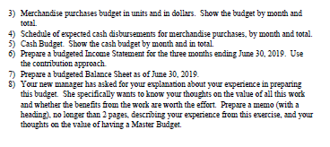 you have been showing management your latest spreadsheets and how you use