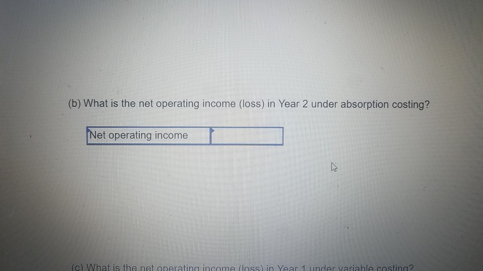 9 Variable manufacturing overhead 10Fixed manufacturing overhead per year 11 Selling and