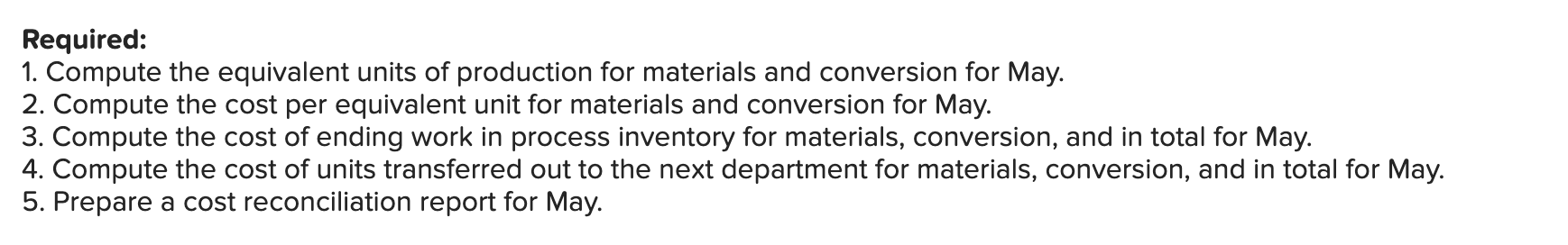 system. It manufactures a caulking compound that goes through three processing stages