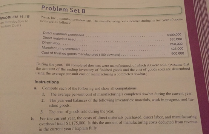  please help with these 4 problems 16.1B 16.2B 17.1B and 17.3B