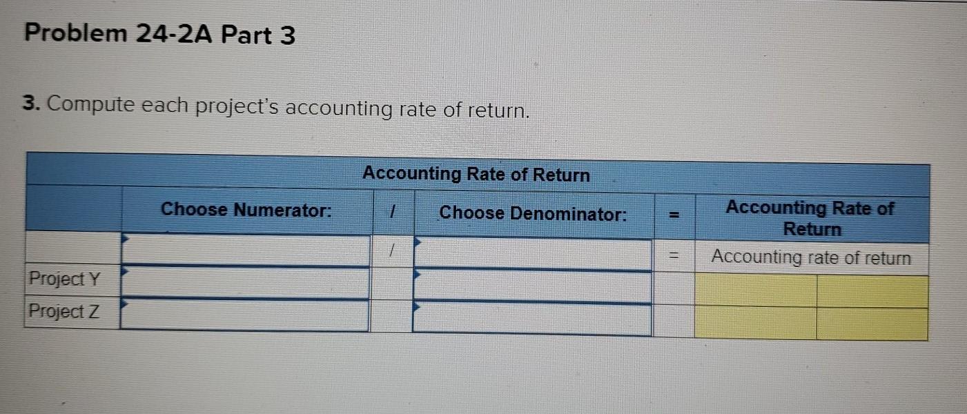 [The following information applies to the questions displayed below.] Most Company has