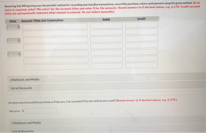 $8,300 of merchandise on February 1, 2020, subject to a trade discount