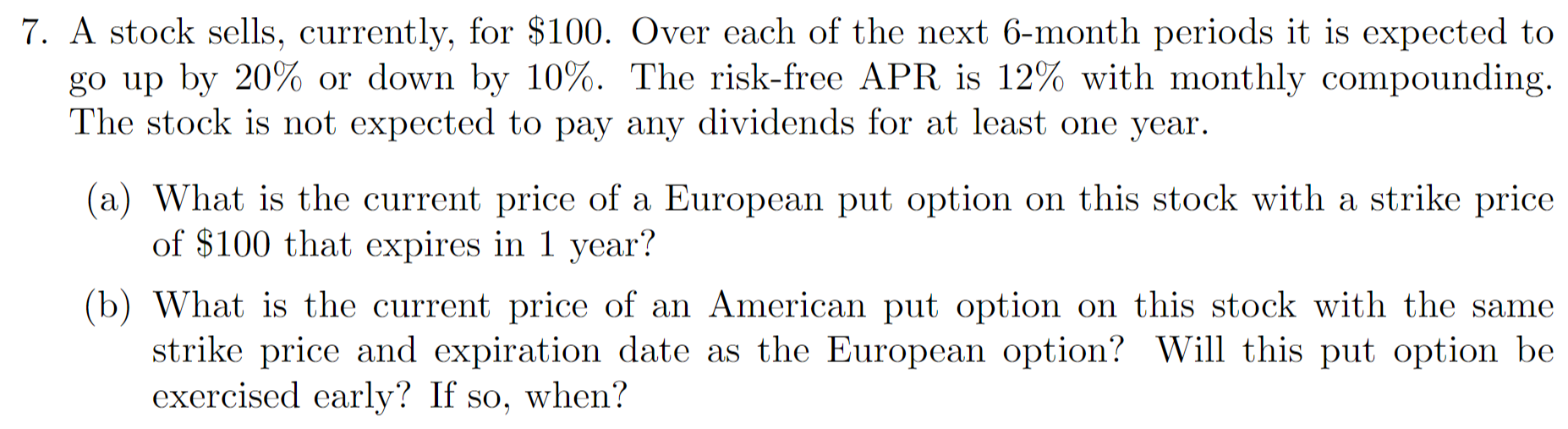 Please show all work on how you compute all values so I