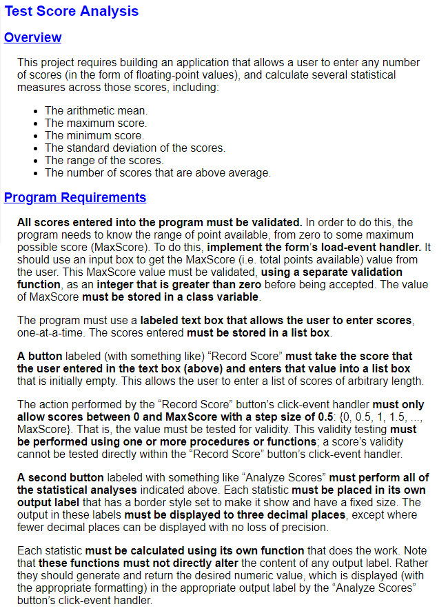 Please help me create this application in Visual Basic Code. I've attached