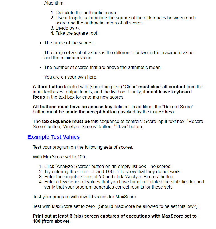 Analysis Overview This project requires building an application that allows a user