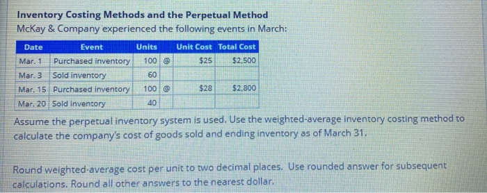  Q3 pls help asap Event Units Unit Cost Total Cost $25