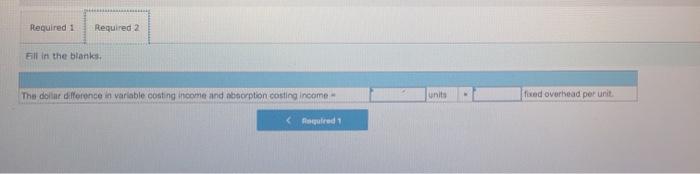 first year, the company produced 100.000 units and sold 80,000 units. The