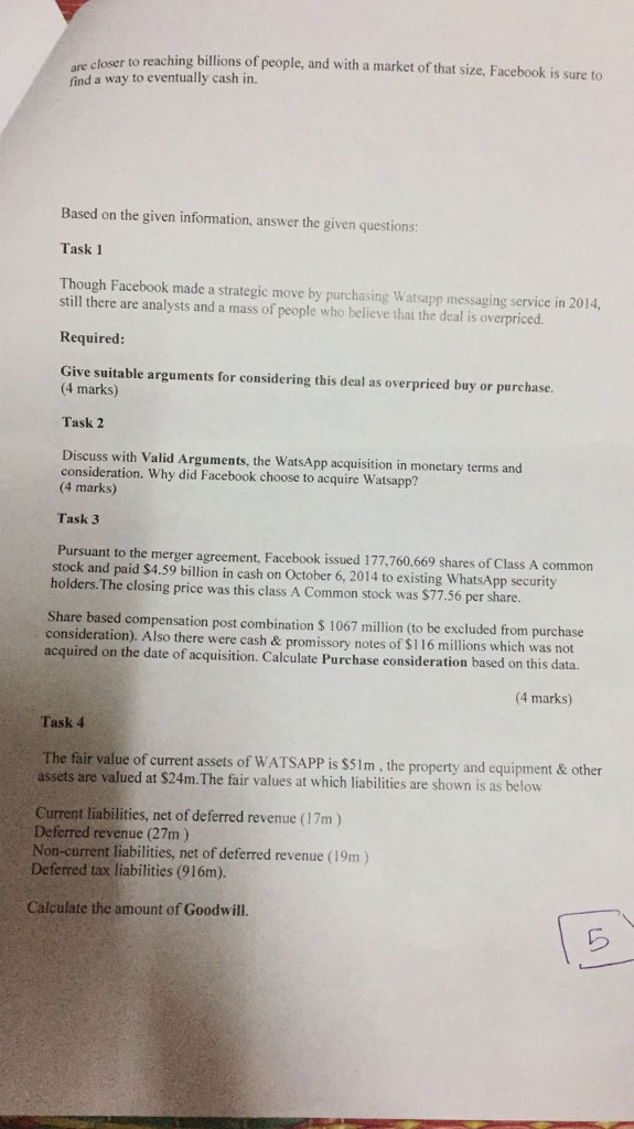 said the deal allows Facebook to get better data on users worldwide,