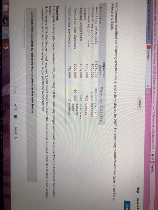  1%23 , Search. , Review Test S Help Save & E