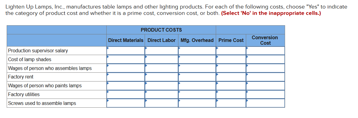 Please answer question #1, SHOWING ALL WORK ACCORDINGLY. Thank you! Lighten Up