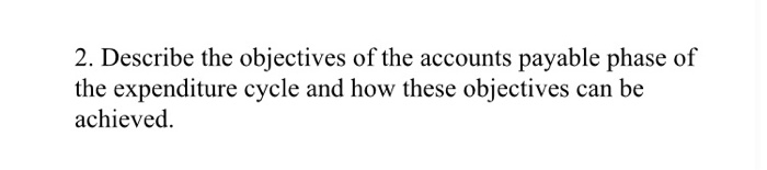 Corporate Governance Council? 2. What are the three main objectives of IT