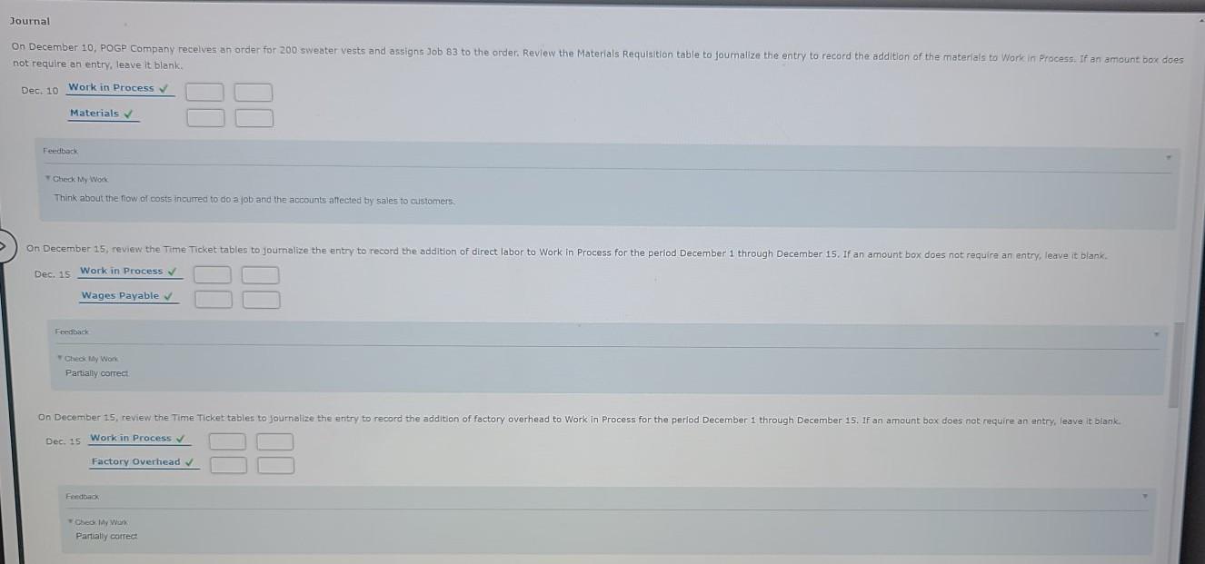 of the current year, and employs three knitters (each of whom work