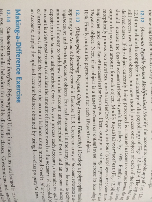 In c#. There is only one program to do. That is 12.12.