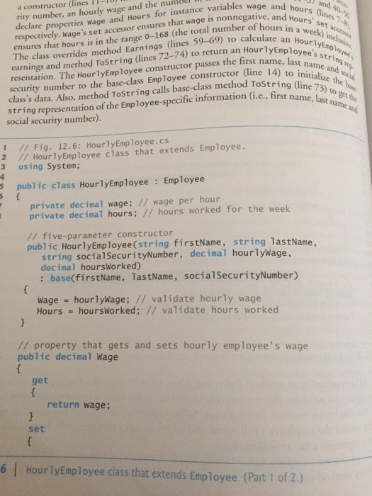 12.4-1 still process two Invoice objects, bu derived classes. If the object