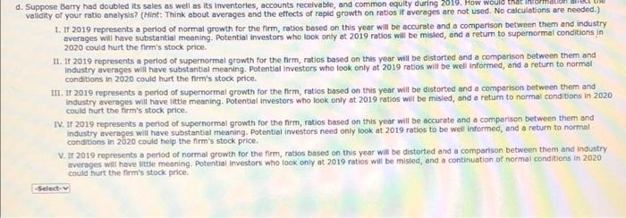 on a 365 -day year. 26, Construct the Dupont equation for both