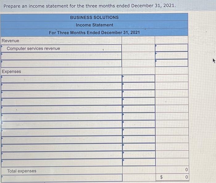 worksheet Record the entry to close the revenue acount(s). Note: Enter debits