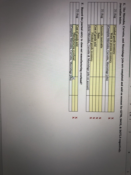 overhead had a $300 debit balance. Work in Process Subsidiary Data 81