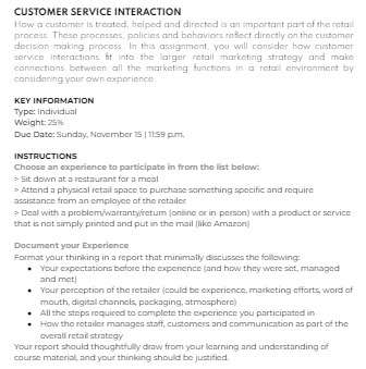 CUSTOMER SERVICE INTERACTION How a customer is treated, helped and directed