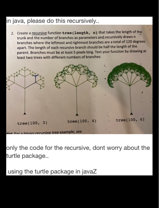 in java, using the turtle create like this please. DO NOT WORRY