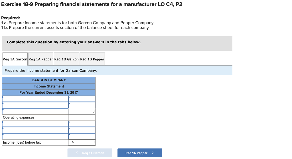 following information applies to the questions displayed below.] The following data is
