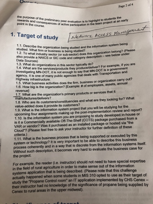  I need to do post implementation review project on the network