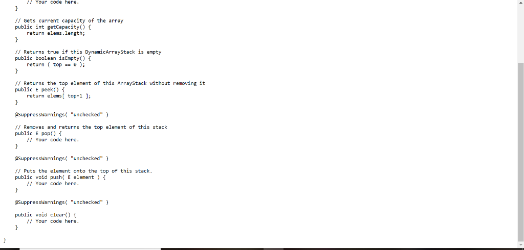 INC with the value 25. The constructor takes an argument capacity which
