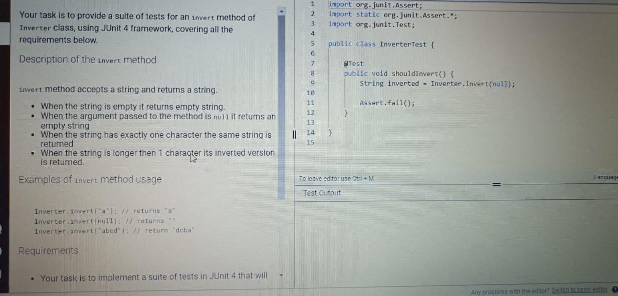  need answer in "JAVA8" please give 100% correctness and briefly explain
