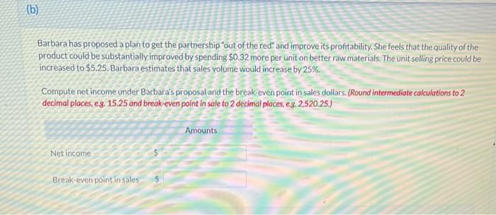 of goods sold are variable and 42% of the selling expenses are