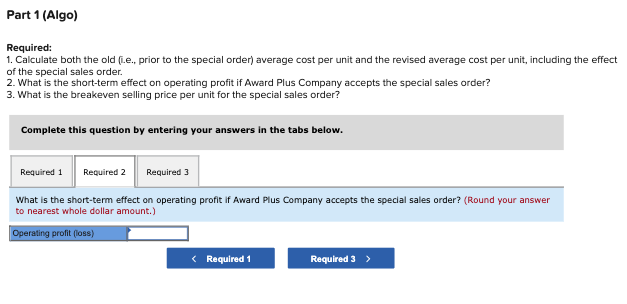 cost per unit and the revised average cost per unit, including the