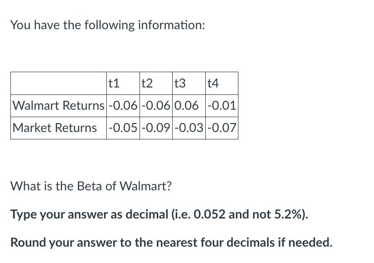 please use show work and use excel with formulas You have the
