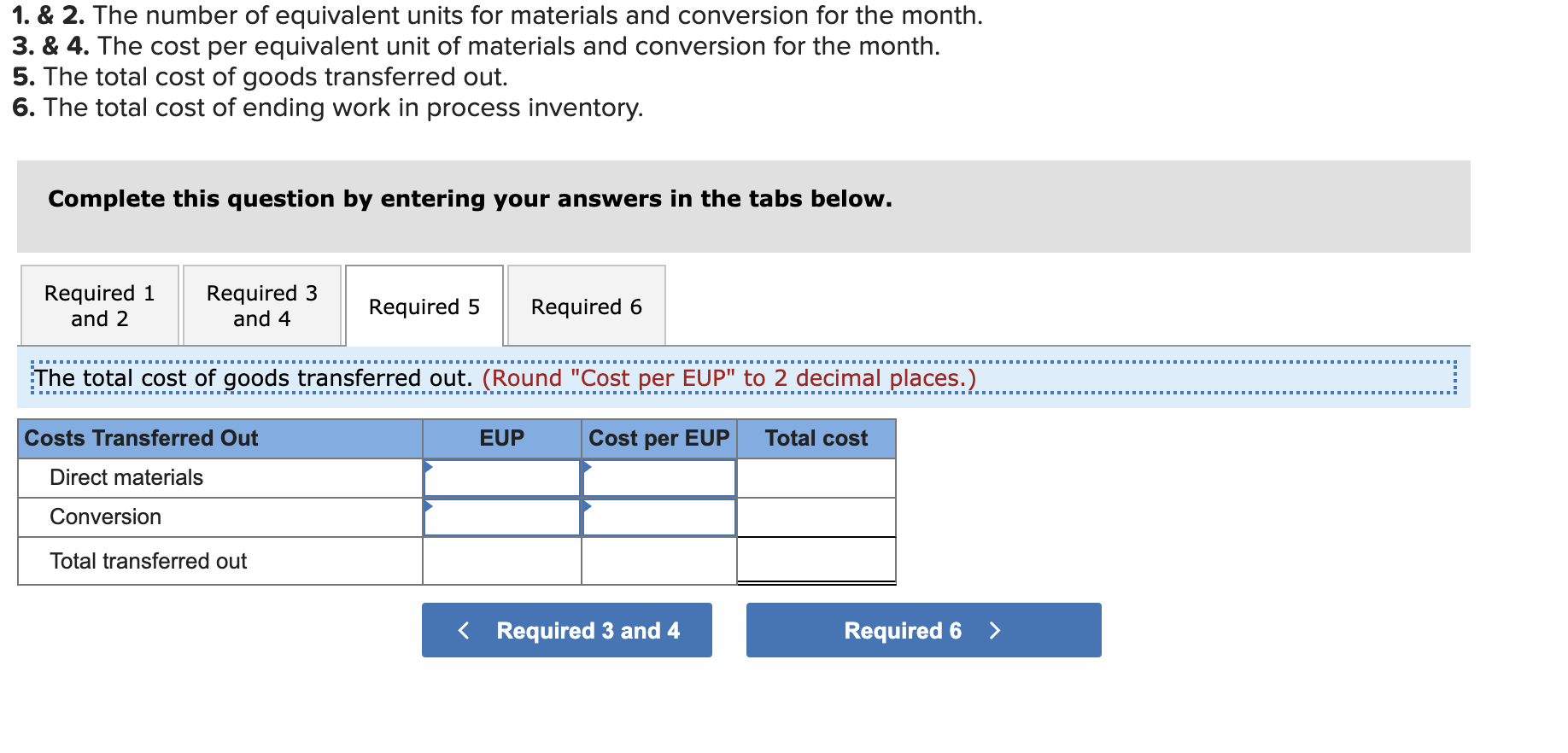 that all materials are added at the beginning of this production process,