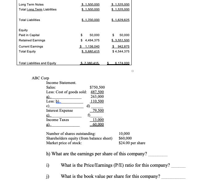 file in course documents called Allied Financials The ratios sheet is the