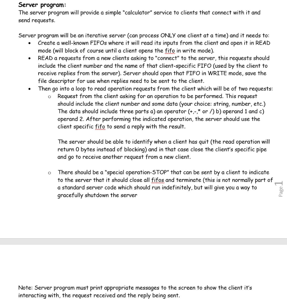 COMP ASSEMBLY: Can you code this in C please. Thank you Server