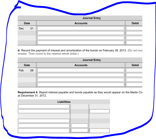 at the bottom On February 28, 2012, Martin Corp. issues 89, 10-year