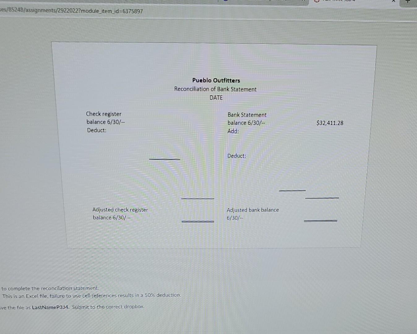 account? The bank statement for the checking account is attached. I sent