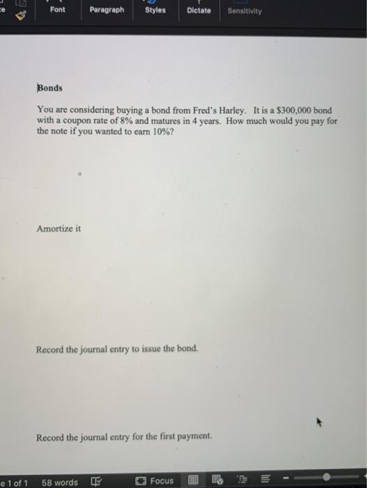 Amortize it, record journal entry to issue the bond, record the journal