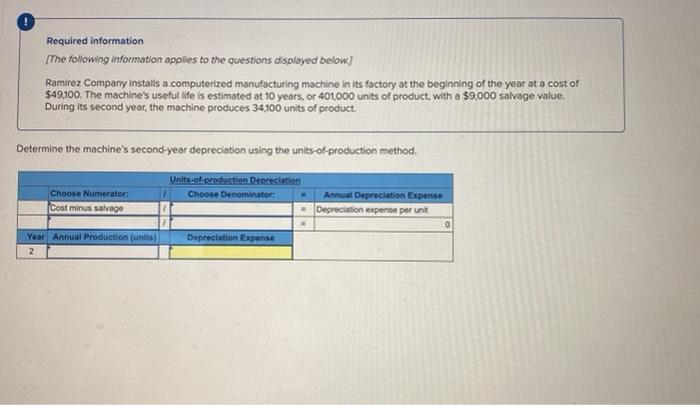  answer all questions please for a like! ! Required information The