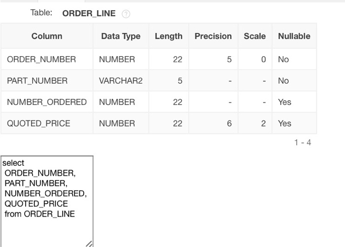 order each customer has placed. Rename the calculated column as TOTAL_PARTS. 13.