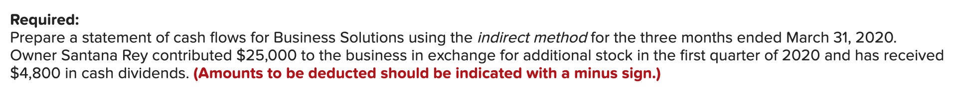 for her business using the following financial data. $25,307 18,693 44,000 BUSINESS