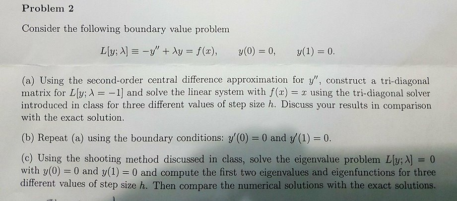  MATLAB Code for b and c Problem 2 Consider the following
